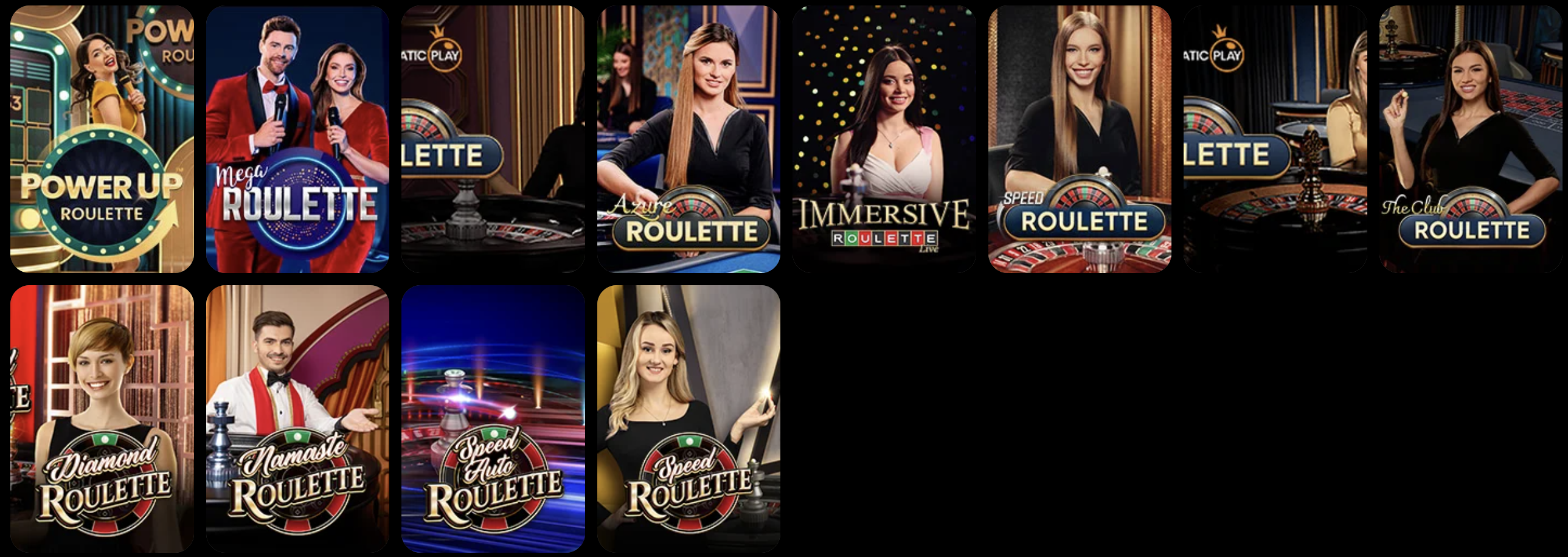 Выбор игр с живыми дилерами в Pokerbet